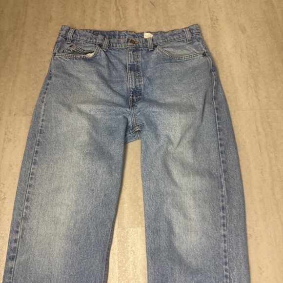 Vintage 80's Levi's jeans orange tab 505 - Picture 4 of 12